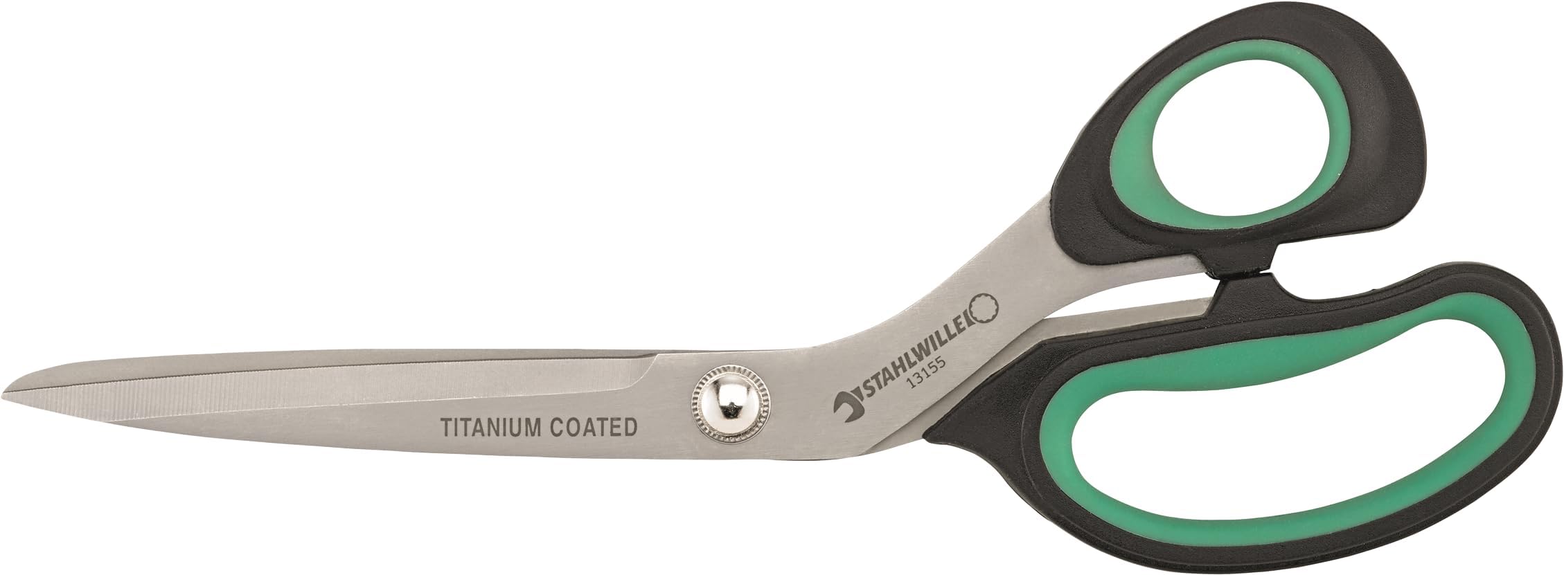13155 All-Purpose Scissors | Scissors Blades Made of Stainless Steel, Titanium Plated | Scissors for Thin Sheets, Plastics, Leather, Cardboard