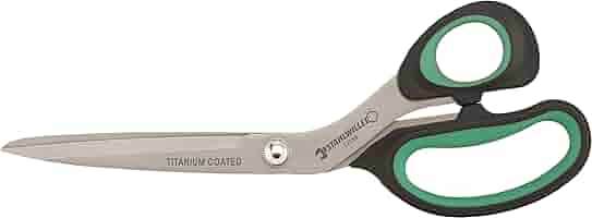 Forbici LK Kleiber 175 Mm In Acciaio Inox Con Rivestimento Titanio - Nero, Ultra Affilate E Resistenti