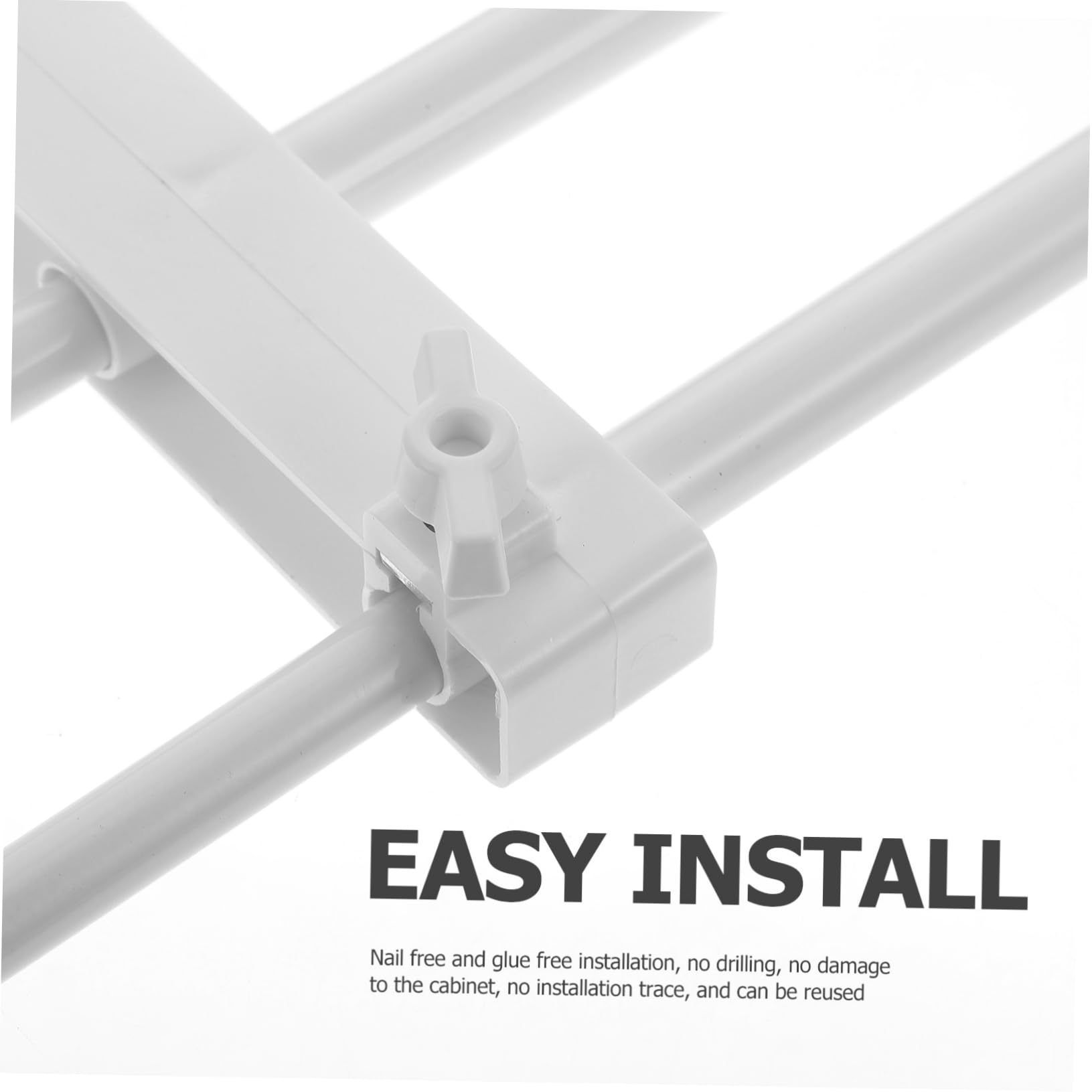 Levemolo Adjustable Expandable Shelf Organizer for Closet No Drilling Required Wide Strong Retractable Storage for Clothes and Accessories