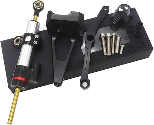Soporte estabilizador de dirección de motocicleta para Y&amaha MT-09 MT09 FZ09 FZ-09 2013-2020 (color  1, tamaño A)