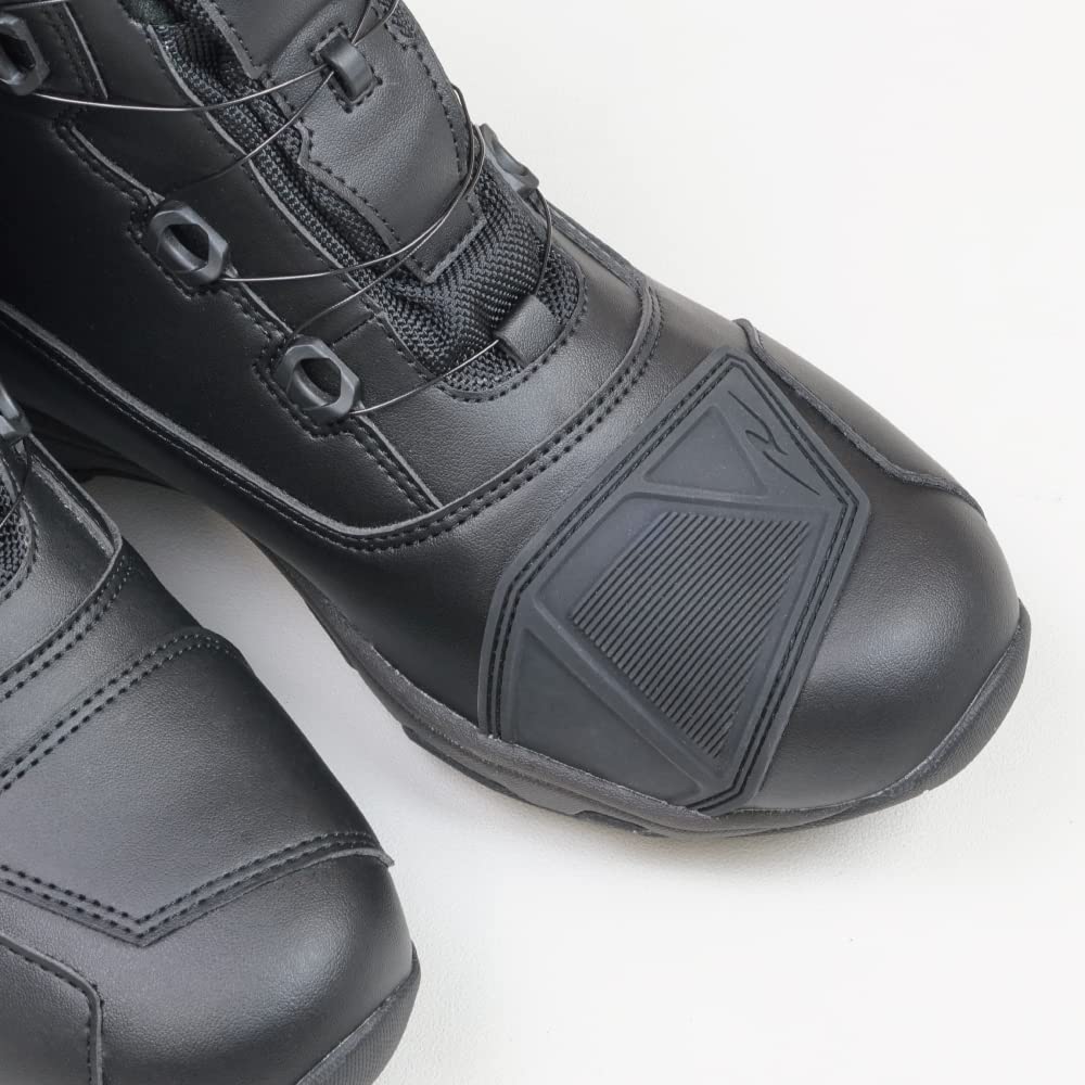 コミネ ライディングシューズ ライディングブーツ 防水 ブラック 25cm