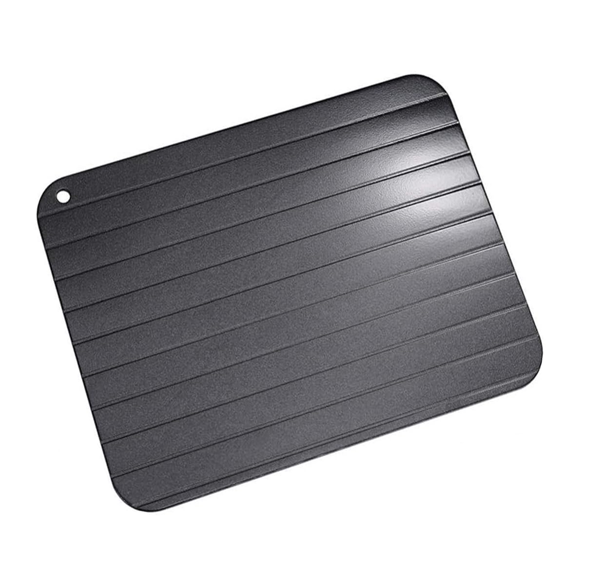 Wxinsheng Fast Thawing Tray,Aluminium Defrosting Board Plate,for Frozen Meat,Fish,Chicken,Poultry Rapid,Natural Kitchen Gadget Metal Aluminum Defrost Tray Fast Safe