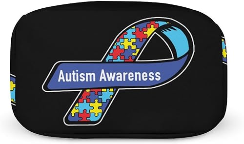 Miniatura 5 de Lonchera con cinta de conciencia sobre el autismo para mujeres y hombres, bolsa de almuerzo aislada, bolsa de almuerzo reutilizable, contenedor de