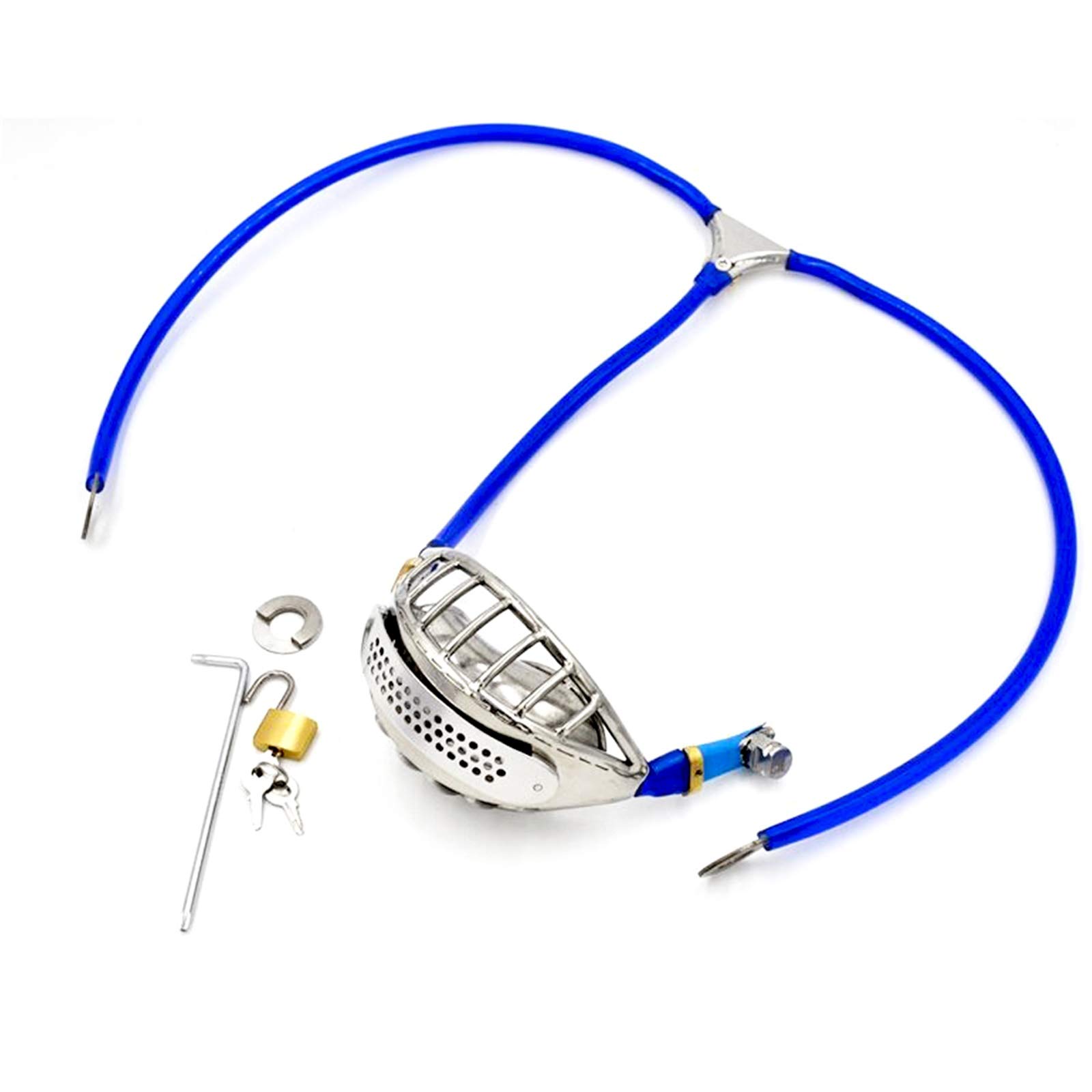 Cintura Di Castità Per Uomo, Cintura Di Castità Uomo Gabbia Di Castità Bondage Set Plug Anale Rimovibile Fetish Schiavo Giocattolo Del Sesso Materiale Di Alta Qualità