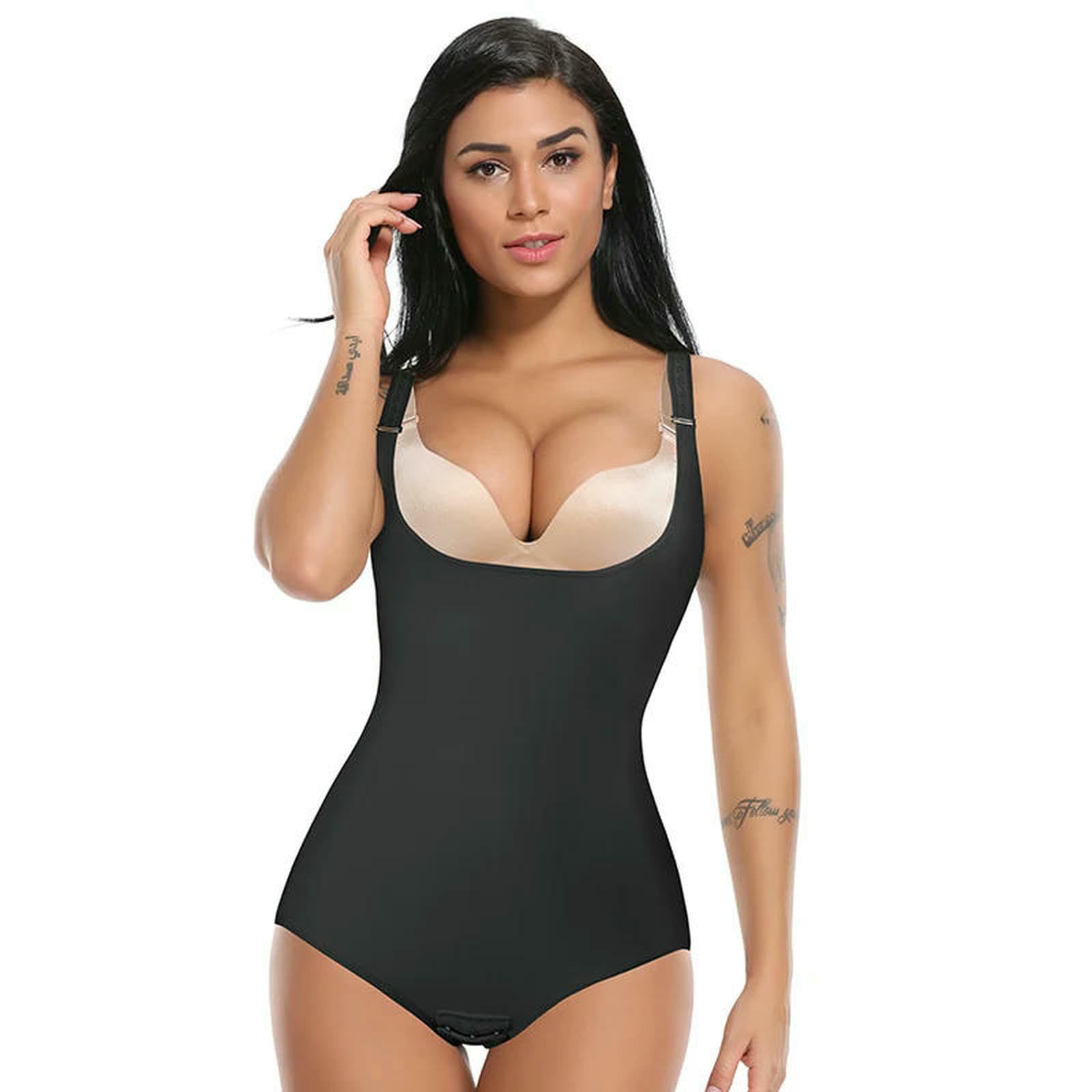 Shapewear Damen Body Figurformende Bodywäsche Miederbody Stark Formend Shaping Bodysuit