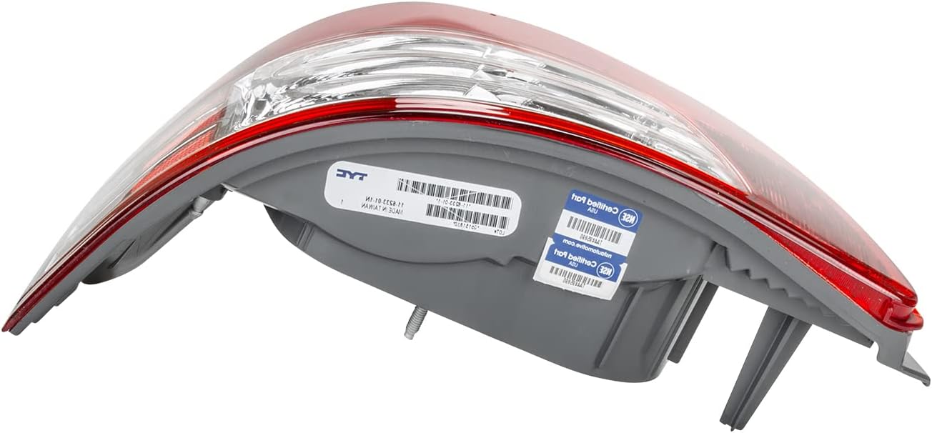TYC Left Tail Light Assembly Compatible with 2007-2012 Toyota Yaris