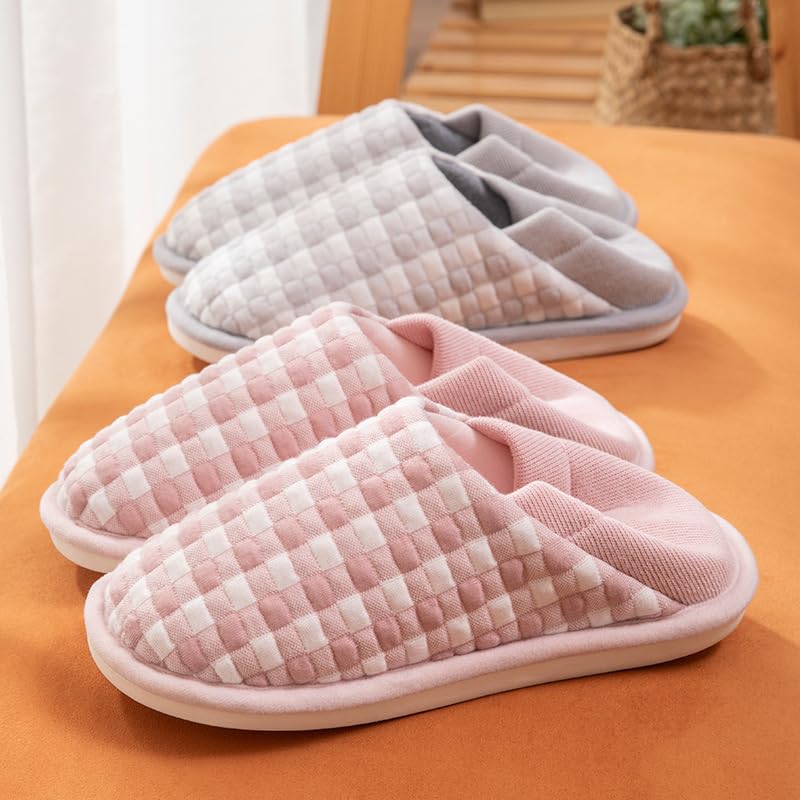 Loizziuy Pregnant Women's Slippers Soft Sole Anti-Slip Maternity Postpartum Summer Thin Cotton Slippers with Heel Women's Set3