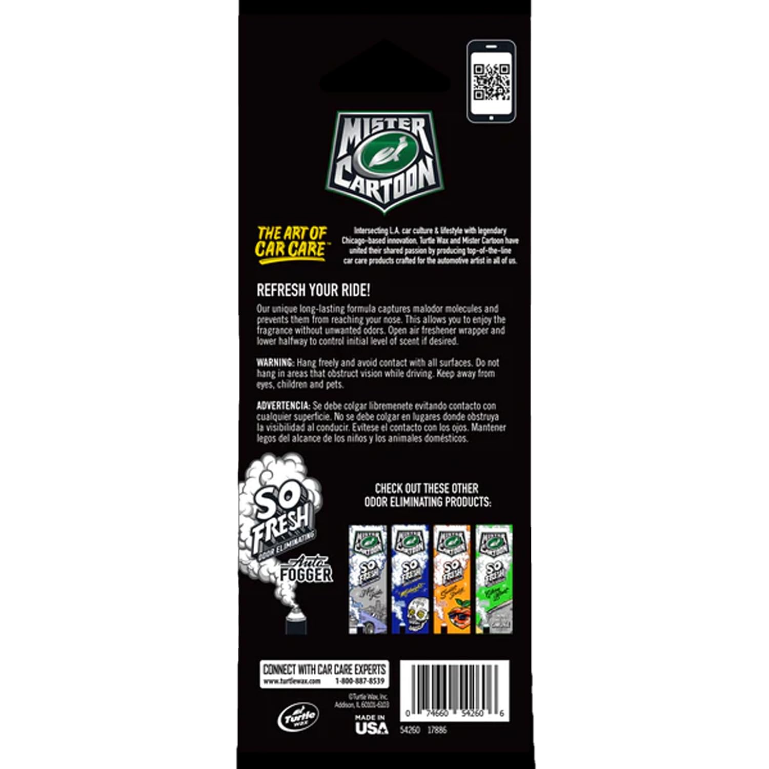 Amazon | Tutle Wax(タートルワックス) ミスターカートゥーン ペーパー