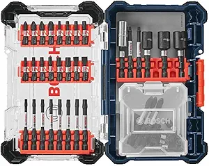 Bosch SDMSD45 45 pc. Driven Impact Screwdriving Custom Case Set