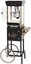 Nostalgia Popcorn Maker Machine - Professional Cart With 8 Oz Kettle Mak...