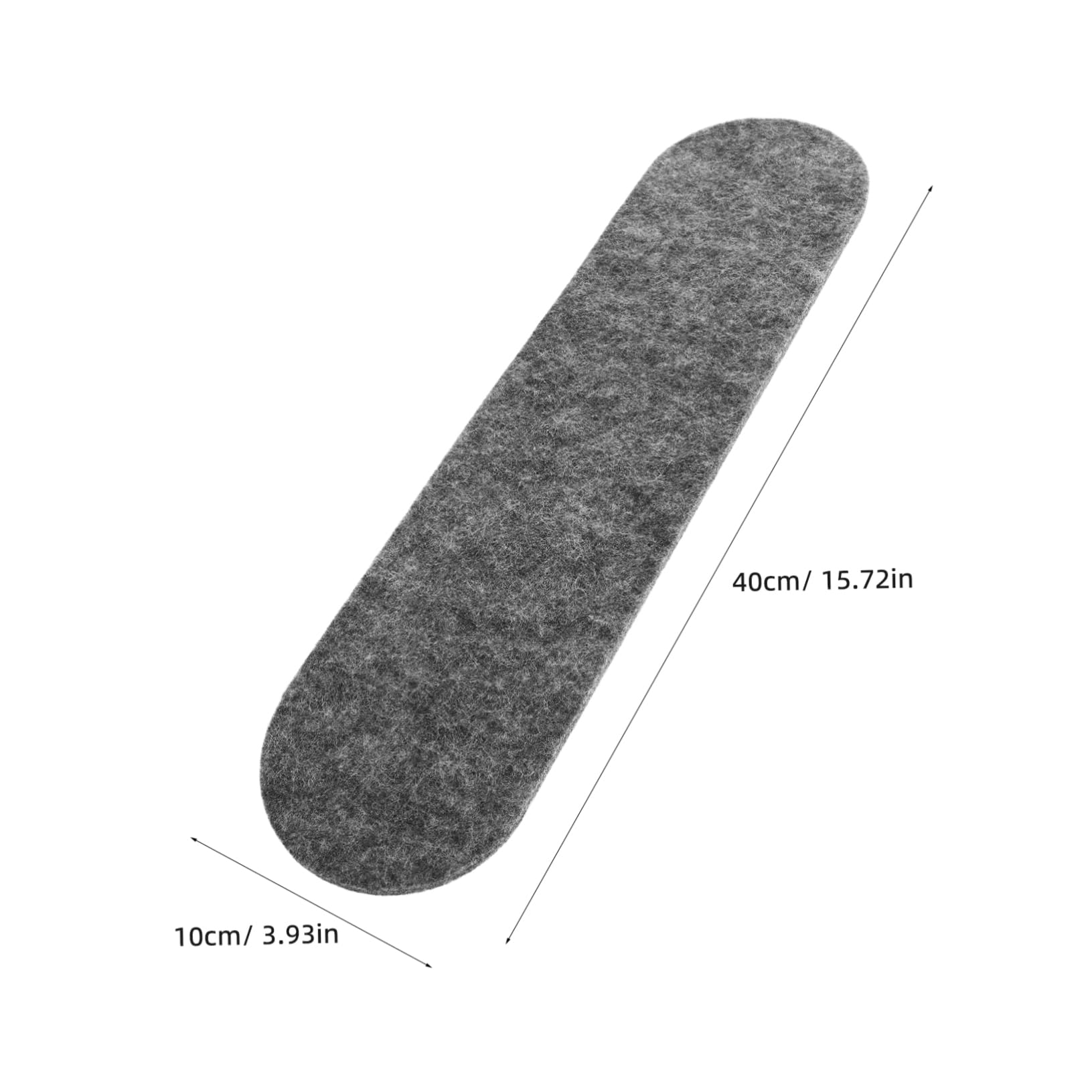 Cabilock 1 Set Self Adhesive Felt Pin Board Strip Deep Grey Multifunctional Display for Photos Keys Jewelry and Glasses Stylish Wall Decor for Home and Office Organization