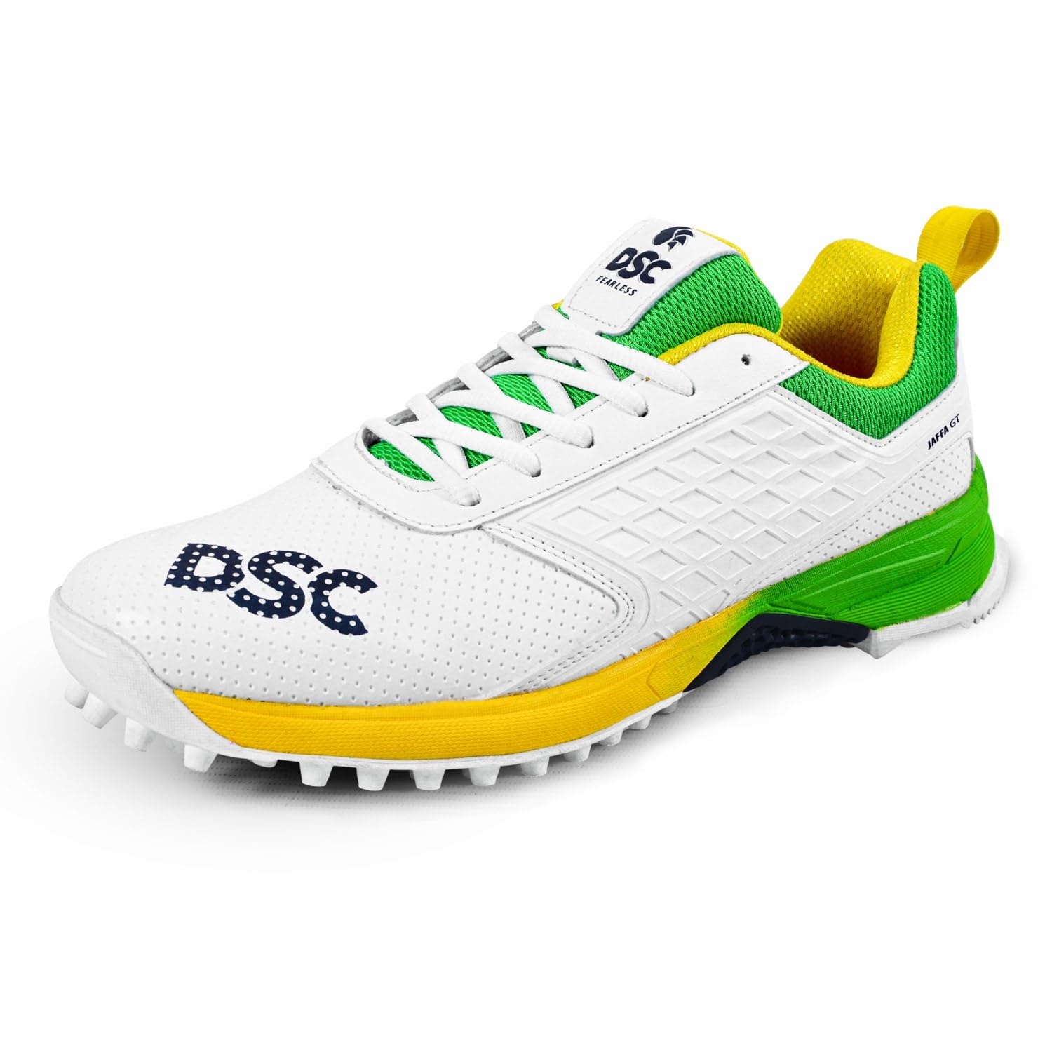 DSC Jaffa GT Cricket Shoes for Mens, Size - 9, Color - YLGR24, Multicolor