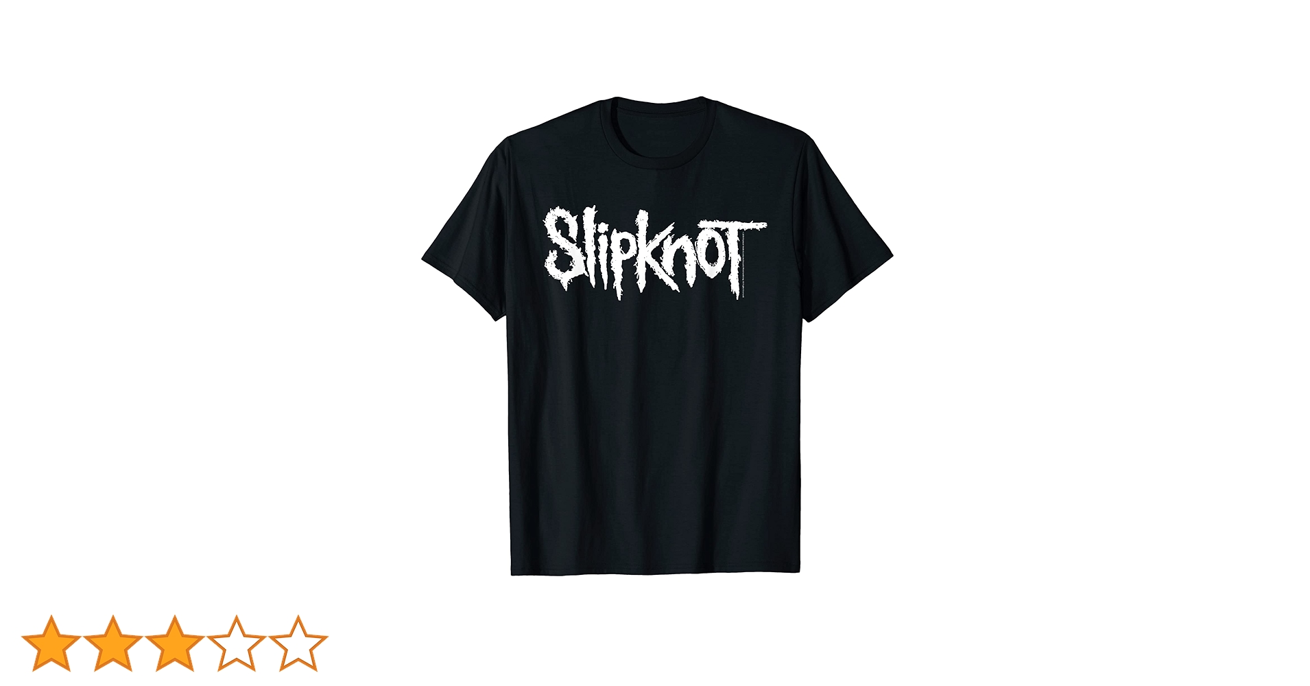 Amazon | Slipknot 公式無地ロゴ Tシャツ | Tシャツ・カットソー