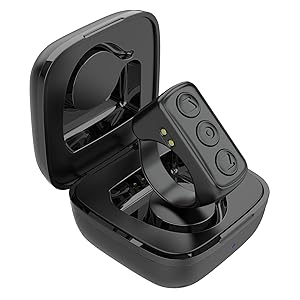 ZOZVO TikTok Scrolling Ring, Bluetooth Page Turner, Camera Remote, Long Battery Life, Compatible with iOS & Android, Up to 30ft Range, Black