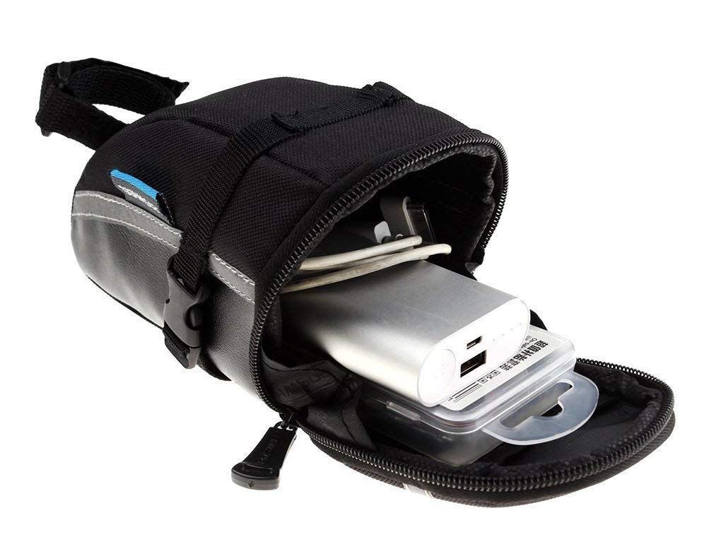 Torba podsiodłowa rowerowa, torba na siodełko rowerowe, torba na ramę rowerową, wodoszczelna torba Aero Wedge Pack do rowerów górskich, rowerów i wyścigowych