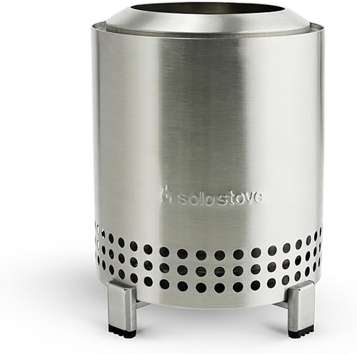 Miniatura 54 de Solo Stove Mesa - Fogón de mesa con soporte, mini fogata de bajo humo para exteriores uso urbano y en suburbios, alimentado por pellets o madera