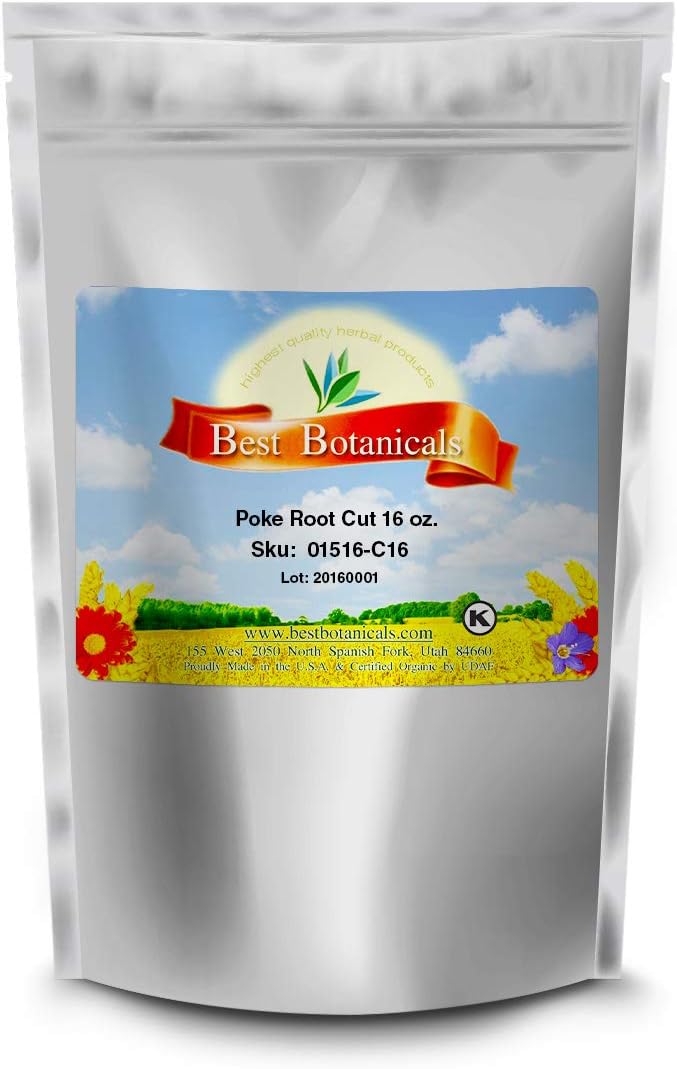 Best Botanicals Poke Root Cut 16 oz. - Image 4