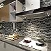 Art3d Self Adhesive Wall Tile (11.8 x 11.8inches,10 Tiles) Peel and Stick Backsplash for Kitchen, Bathroom