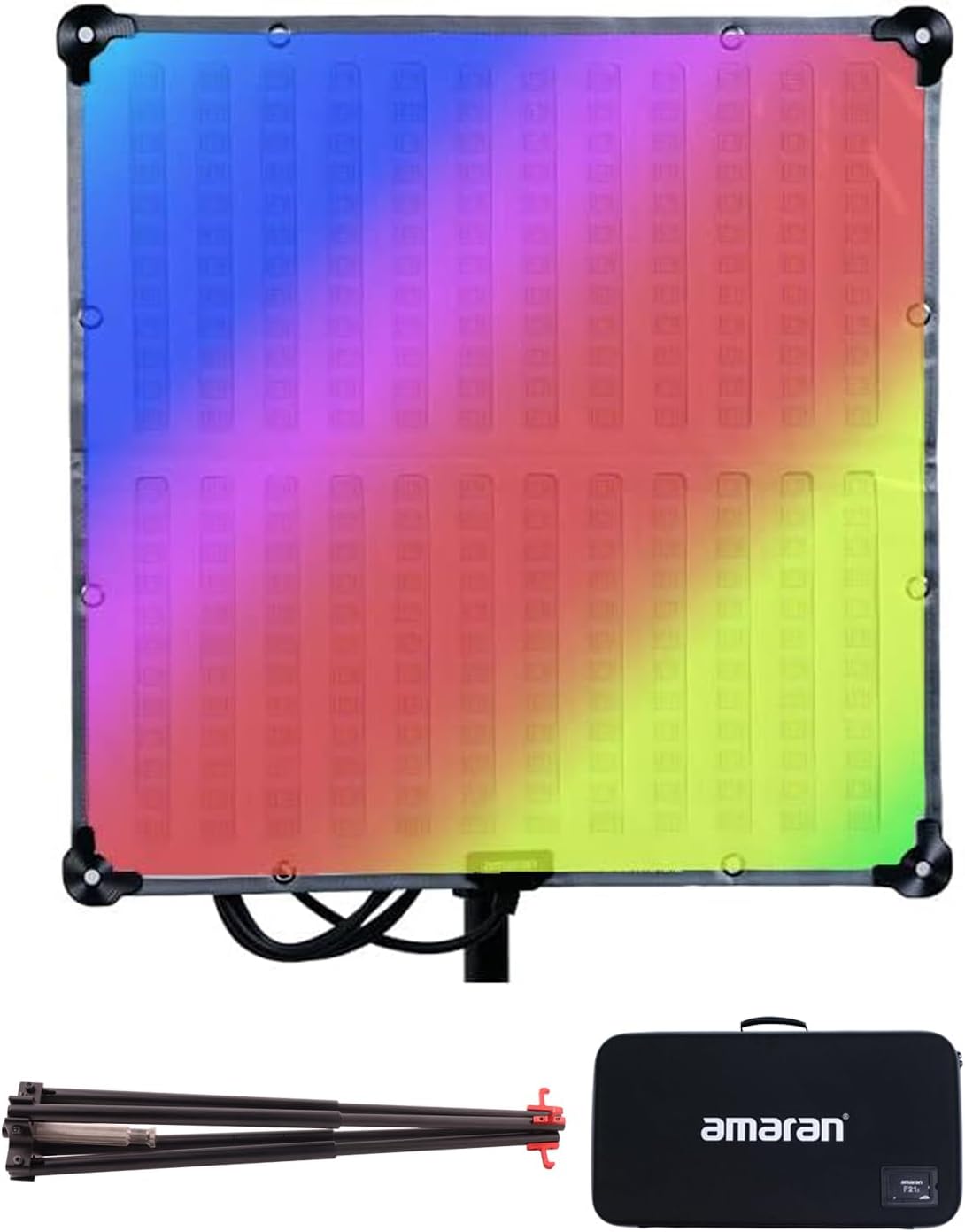 Aputure Amaran Foldable Flexible LED Light Panel Splash-Proof for Video Studio Photography Lighting (amaran F22c)
