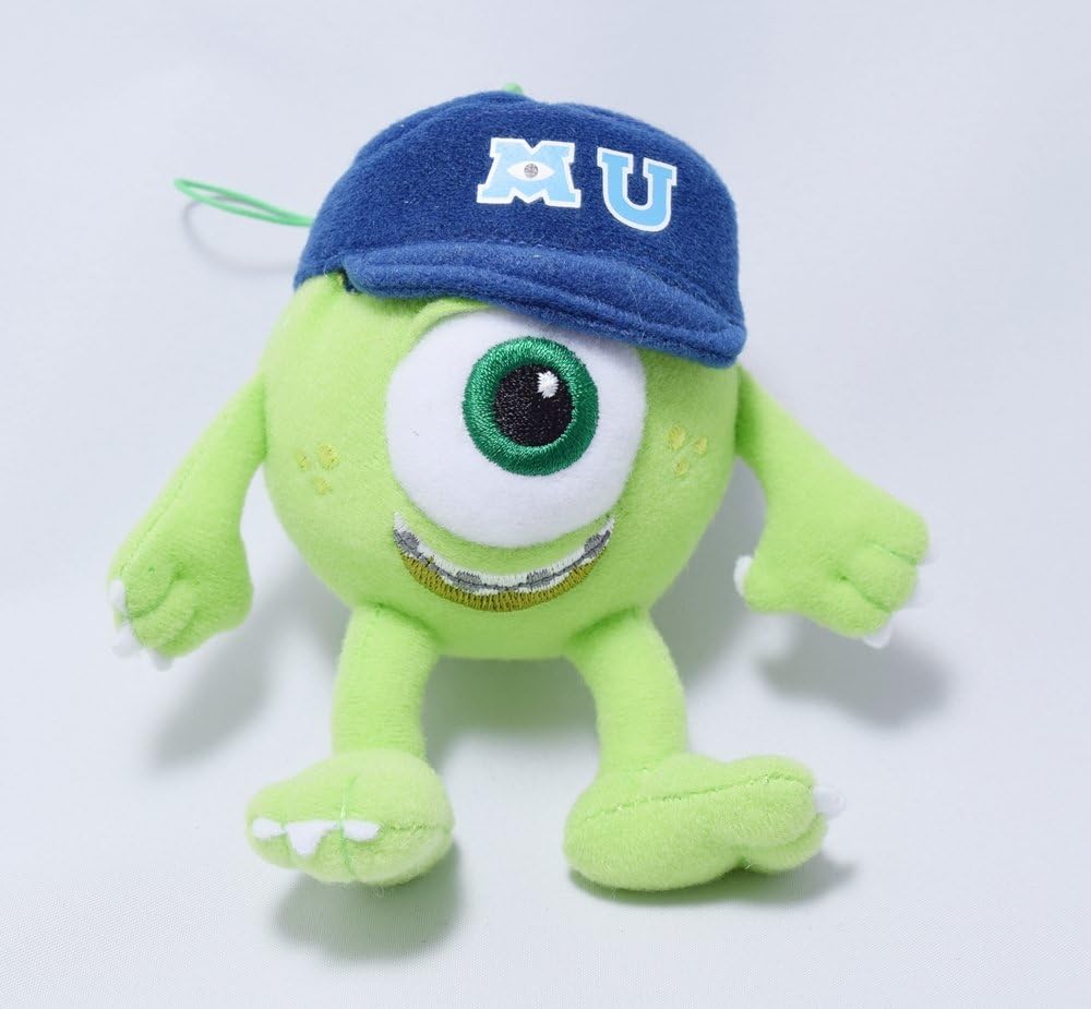 Amazon Muキャップバージョン マイク ぬいぐるみストラップキーチェーン モンスターズユニバーシティ ディズニーリゾート限定 アニメ 萌えグッズ 通販