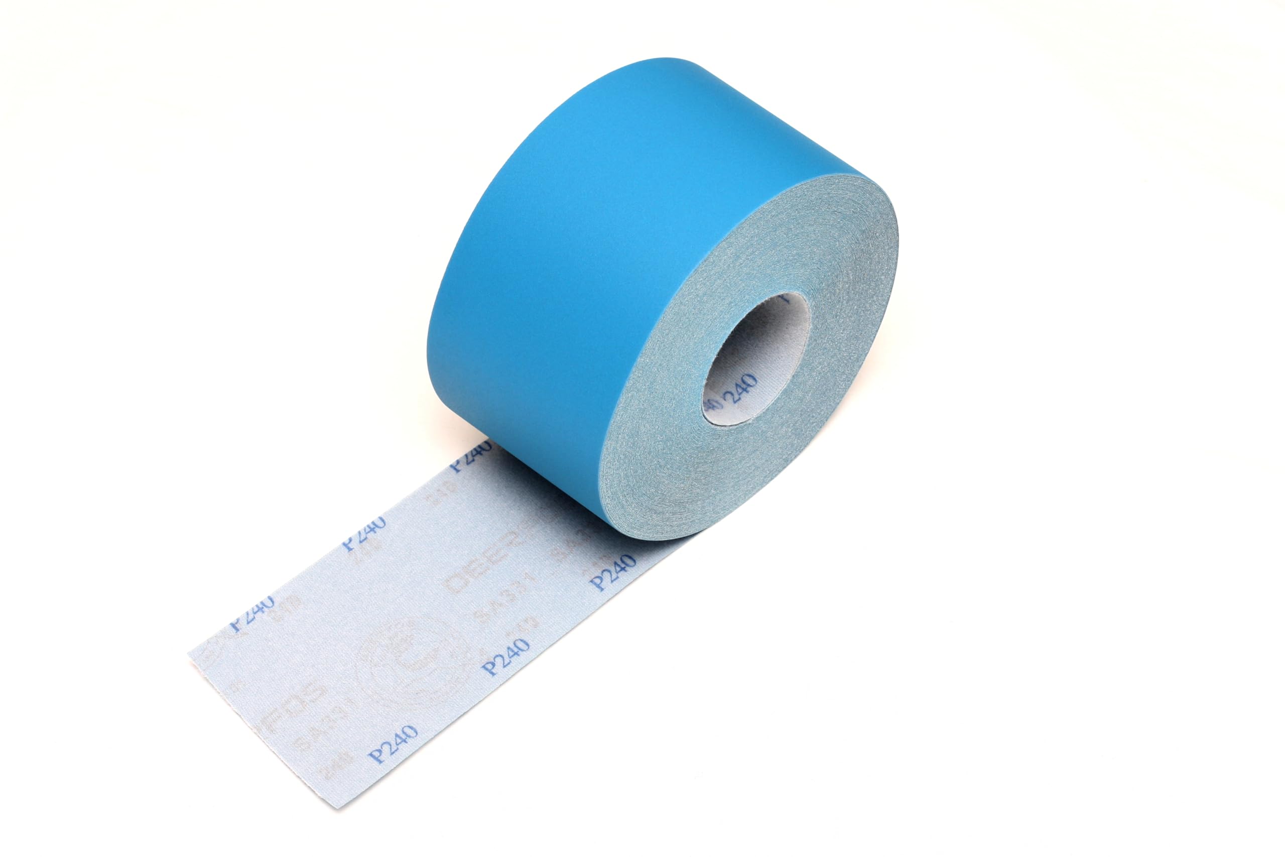 Sandpaper Roll 115mm Hook and Loop Sanding Waterproof Strips Velour Backed 5 Meters /40-2000/ (320)