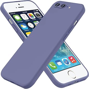 for iPhone 8 Plus/iPhone 7 Plus Case,Liquid Silicone