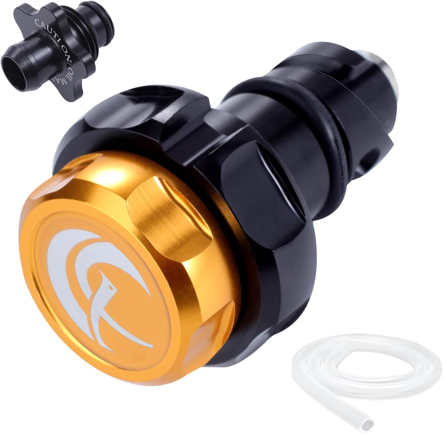 Engine Oil Drain Plug – Replacement Yellow Plastic Oil Drain Plug for Ford F-150 2015+, Raptor, Mustang, Bronco V6, 2024+ Ranger/Ranger Raptor – Replaces BC3Z-6730-A, FT4Z-6730-A, KX6Z-6730-B