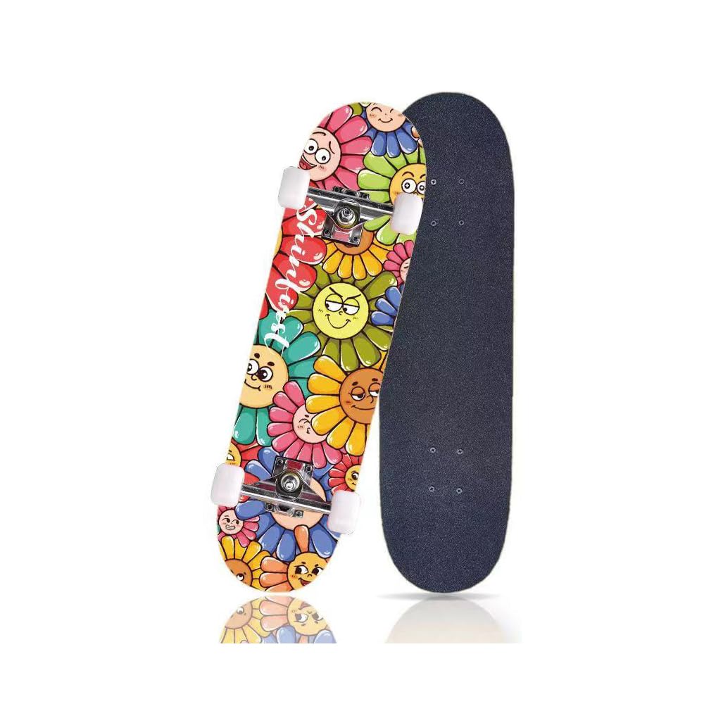 Amazon | Dganliスケボー 子供 初心者 スケートボード skateboard
