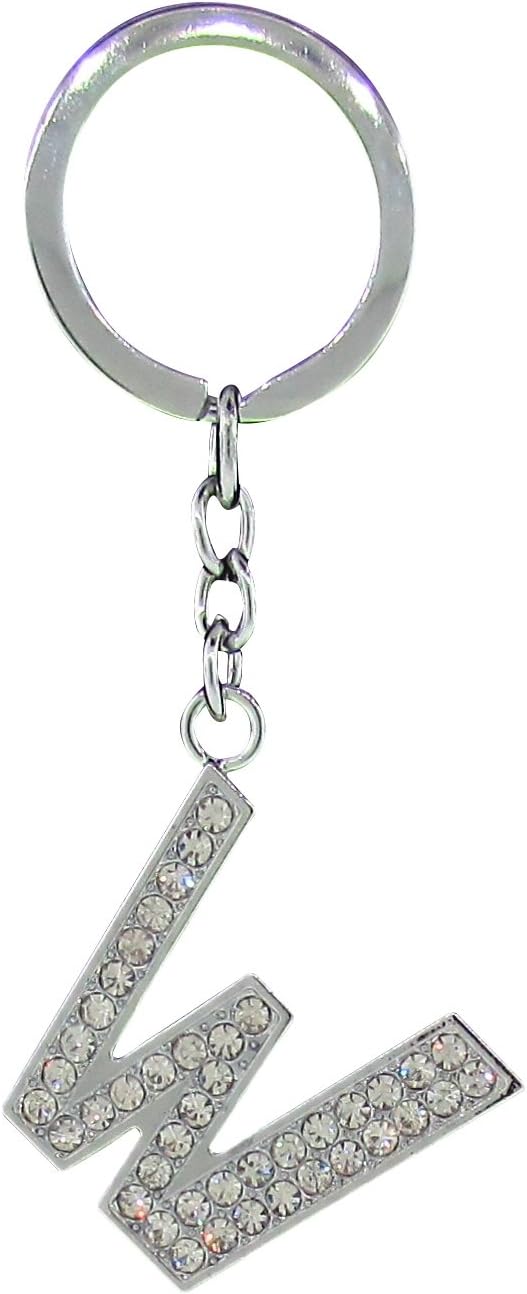 BB AccessoriesRhinestone Letter W Key Ring