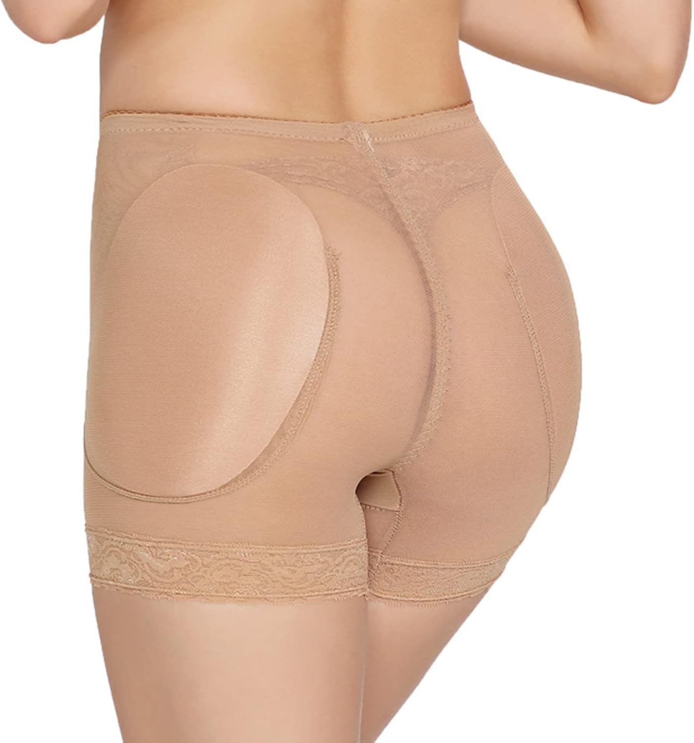 Women's Hip Pads Shapewear Padded Underwear Shaping Thigh Shorts Dip Enhancer Butt Lifter - Image 3