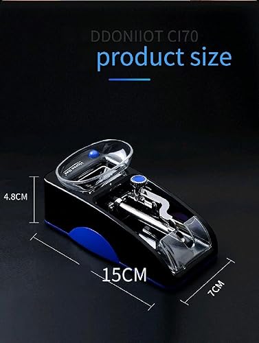 Miniatura 5 de Máquina automática de rodamiento de cigarrillos eléctricos máquina de rodamiento de cigarrillos de hierbas 61 x 26 x 26 pulgadas mini máquina