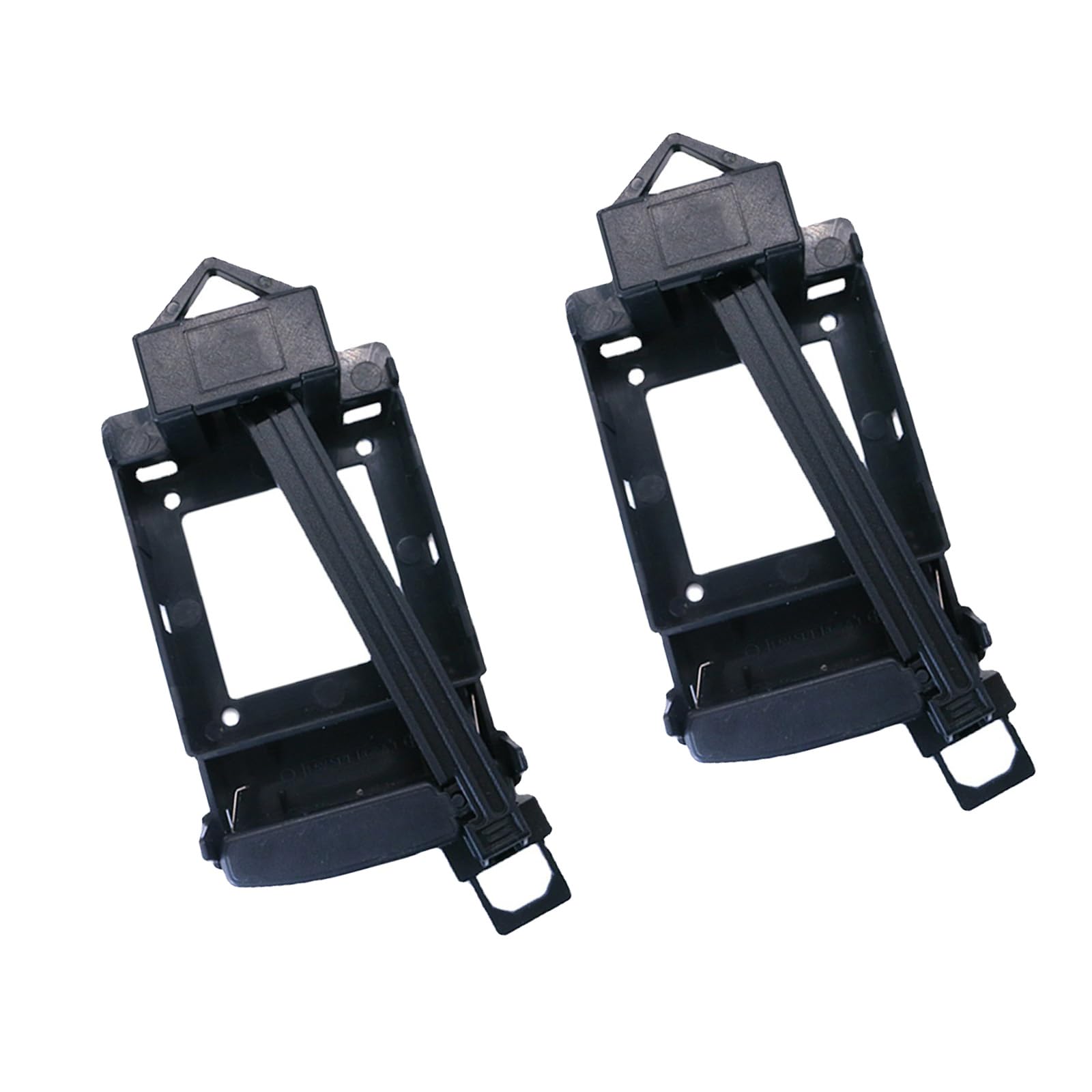 PANGBOER 2Pcs Quartzs Clock Movement Case Pendulums Clock Drives Unit Shell for Wall Replacement Drives Repair Part Wall Repair Unit
