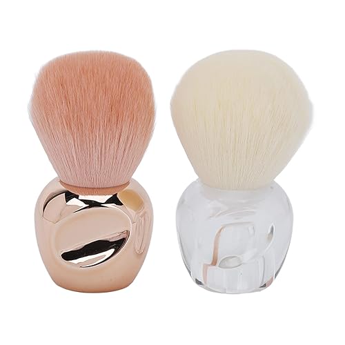 Cepillos de polvo de uñas, 2 cepillos limpiadores de polvo de uñas, mango suave, removedor de polvo de uñas para el hogar, salón de belleza,
