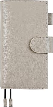 Moterm Leather Cover for Hobonichi Weeks/Weeks Mega, with Back Pocket
