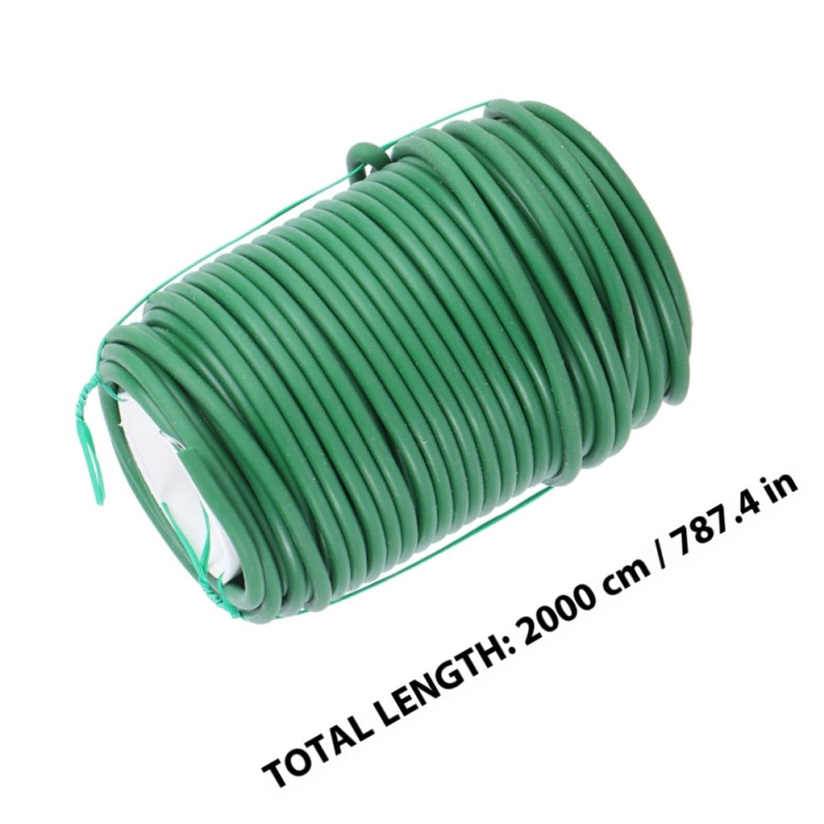 IMIKEYA Attaches pour Plantes Vertes en TPR et Fer, 2 Rouleaux Polyvalents pour Sécuriser Arbustes et Vignes Le Jardin