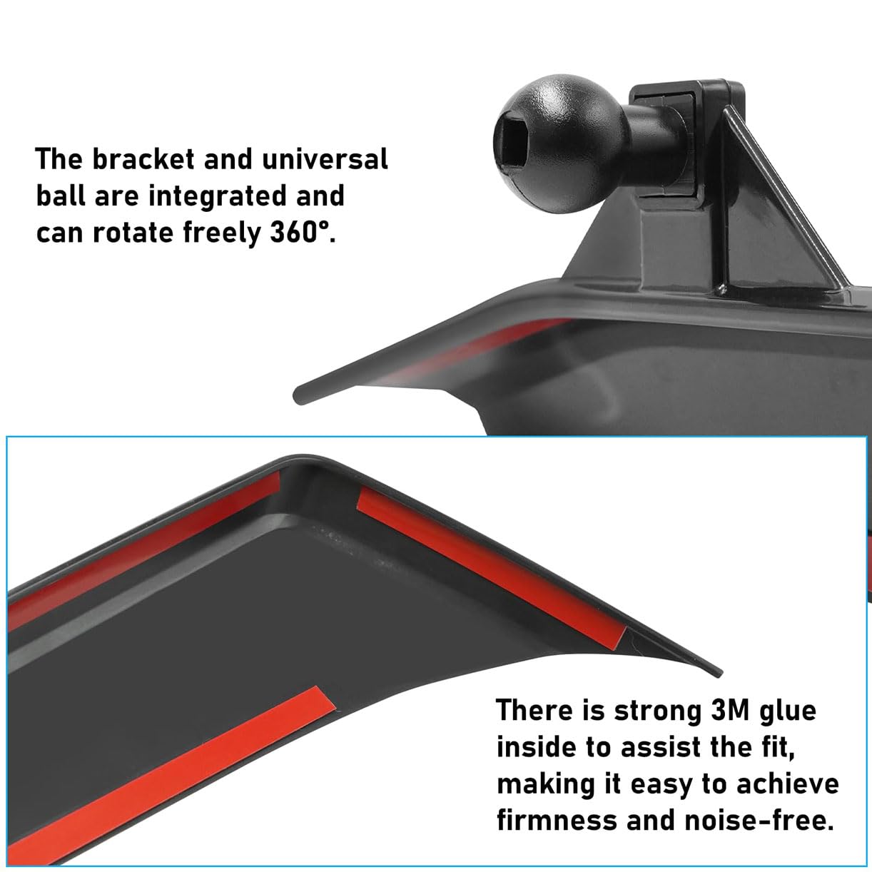 Soporte de teléfono móvil para Coche,Soporte de teléfono móvil Ajustable Giratorio 360°,para BMW X5 X6 X7 G05 G06 G07 2019-2023