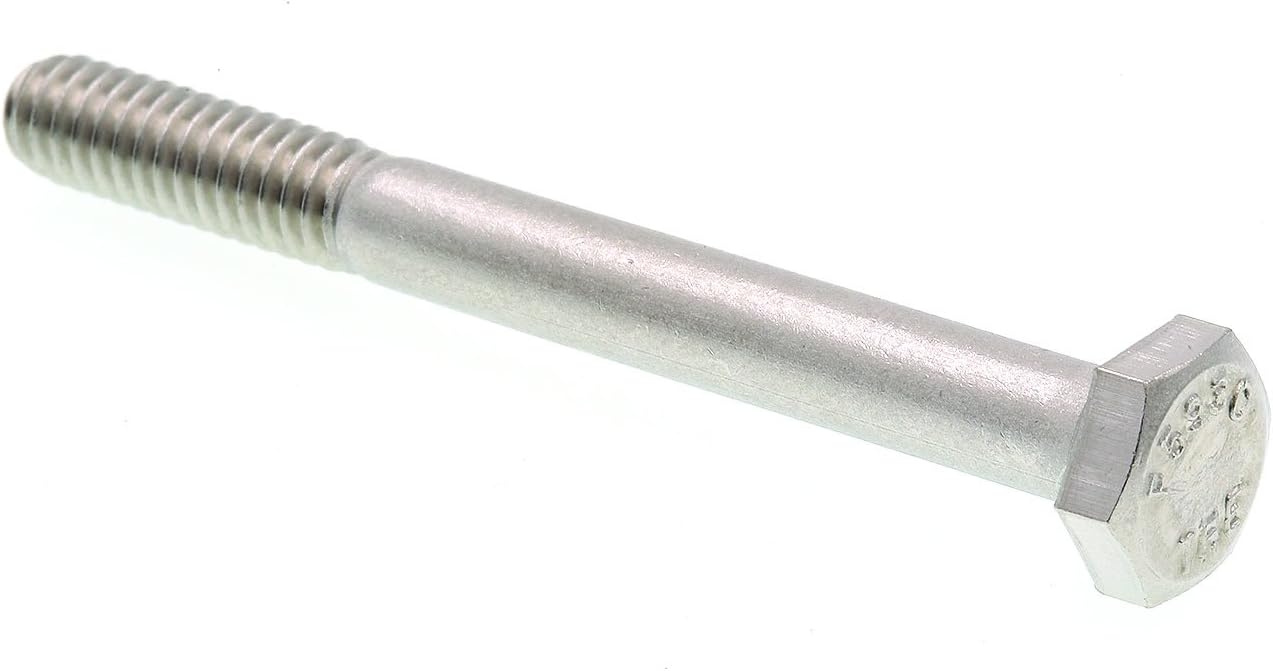 Prime-Line 9058517 Hex Bolts, 1/4 In.-20 X 2-1/2 In., Grade 304 Stainless Steel (25 Pack)