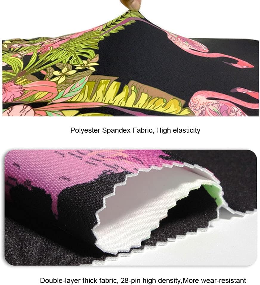 Image of MosaiRudo Thicker Luggage Cover Elastic Suitcase Cover Protector Fits 18-32 Inch Suitcase Travel Accessories, Green Ripple, L, Zipper Closurezipper Closurezipper Closurezipper Closurezipper Closure