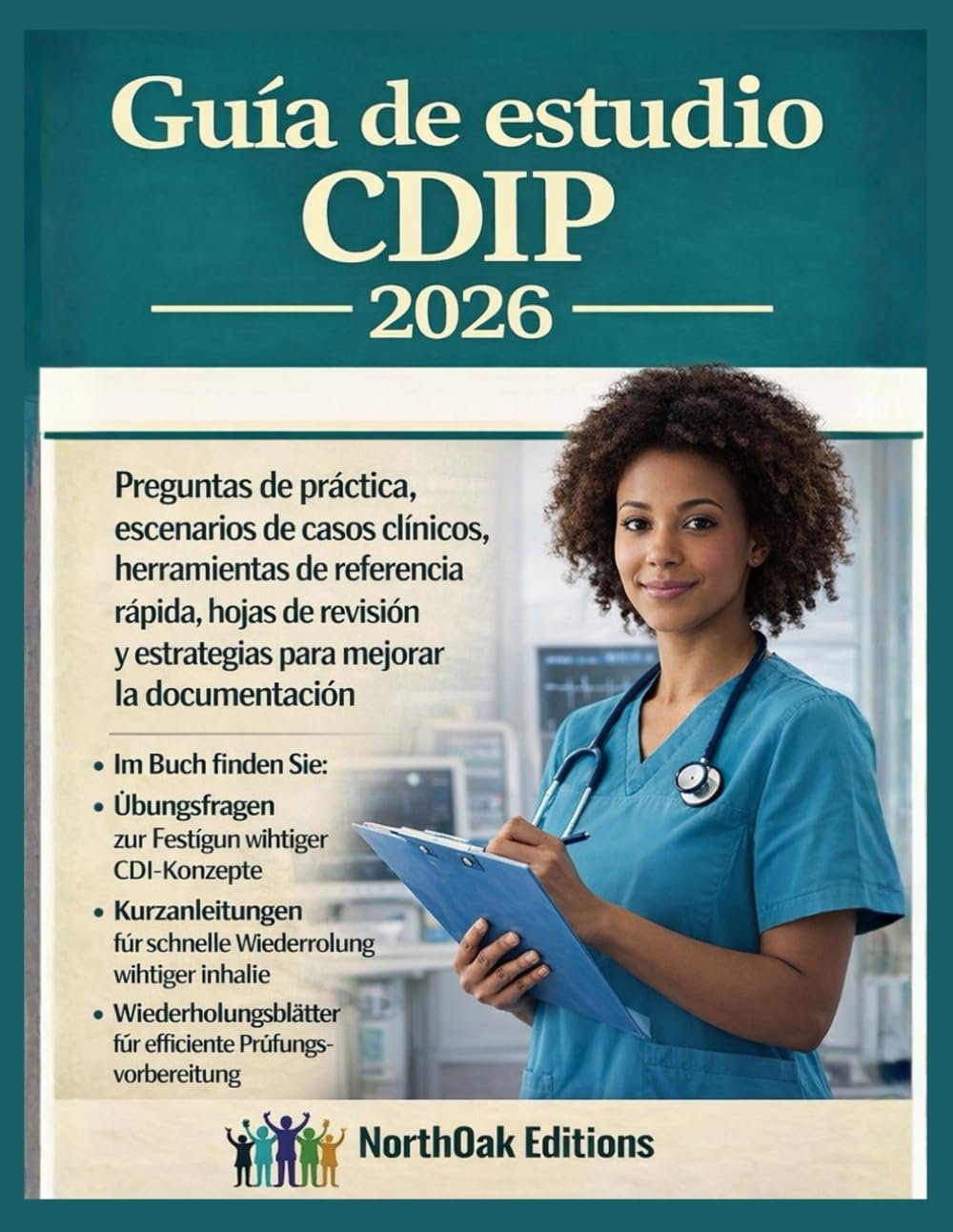 Guía de estudio CDIP 2026: Preguntas de práctica, escenarios de casos clínicos, herramientas de referencia rápida, hojas de revisión y estrategias para mejorar la documentación