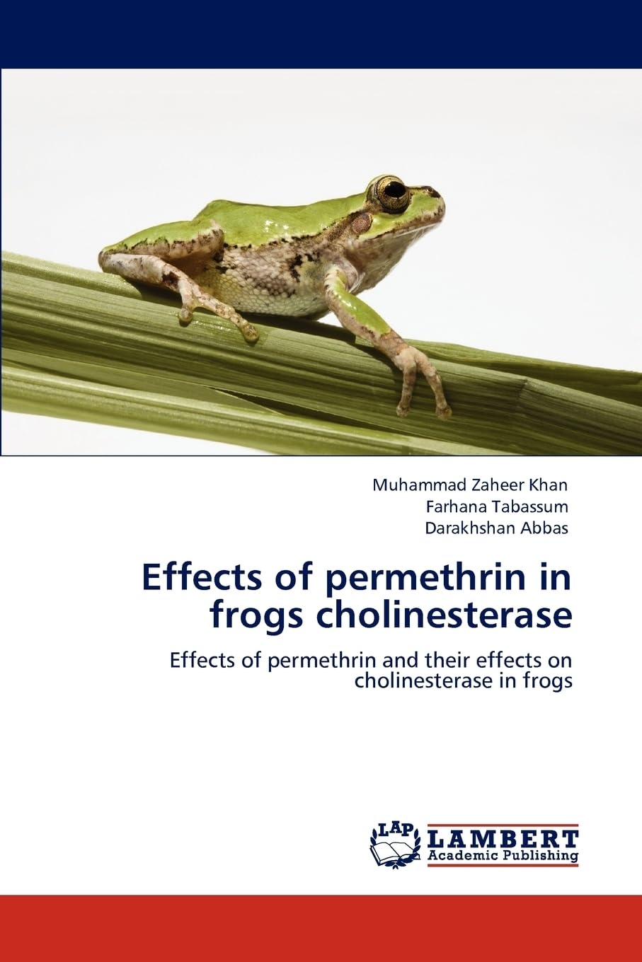 Effects of permethrin in frogs cholinesterase: Effects of permethrin and their effects on cholinesterase in frogs