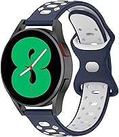 Vista 15 de Correa de reloj de silicona de 0.78 pulgadas de repuesto para Garmin Forerunner 245/245 Music, Vivoactive 3, Vivoactive 5, Venu, Venu Sq, Fenix