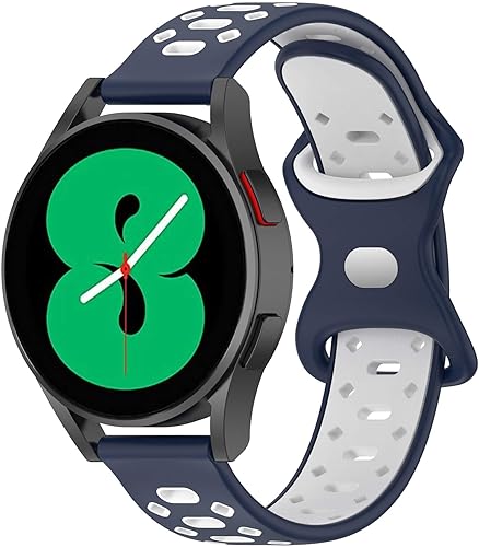 Vista 58 de Correa de reloj de silicona de 0.78 pulgadas de repuesto para Garmin Forerunner 245/245 Music, Vivoactive 3, Vivoactive 5, Venu, Venu Sq, Fenix