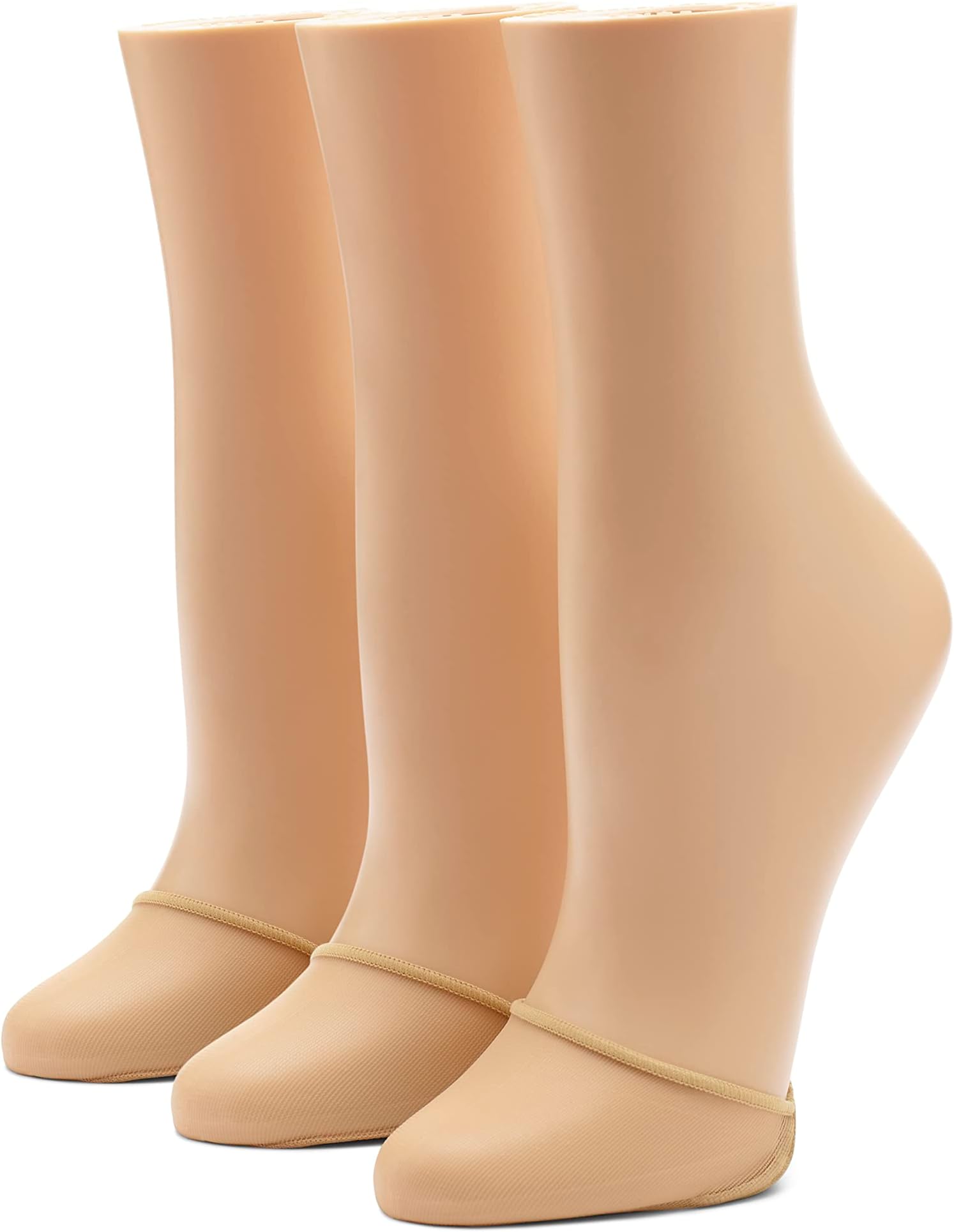 Perfectly Bare Sheer Toe Cover (Pack of 3)