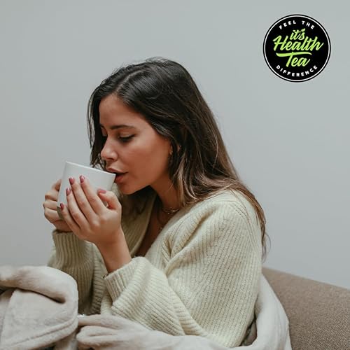 Miniatura 4 de Mezcla de té negro de mora premium, hoja suelta de 2 onzas, té de mora con cafeína (caliente o helado)