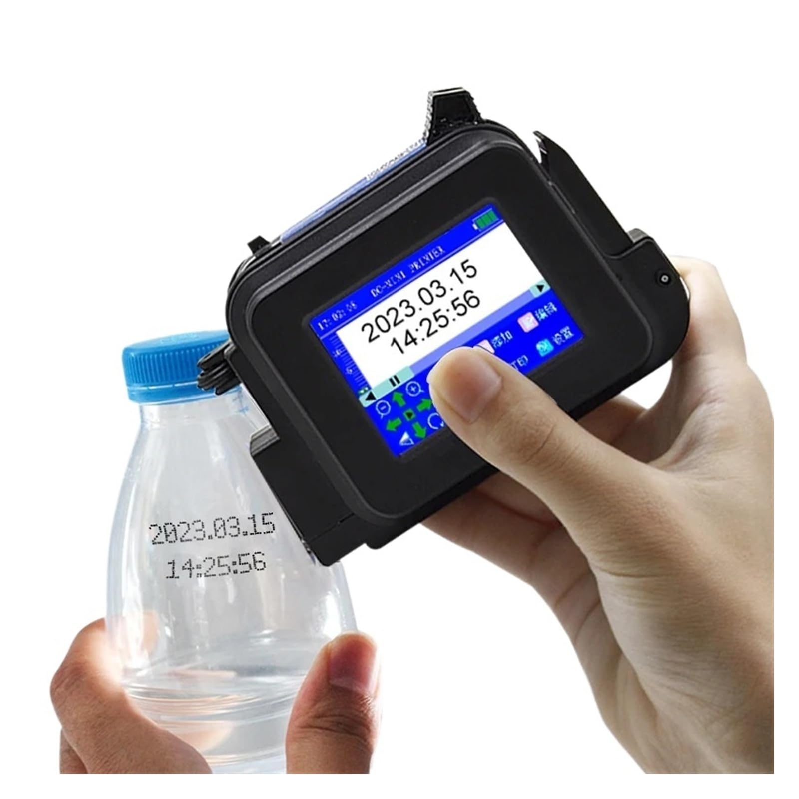 Mini imprimante jet d'encre portable pour marquer vos dates de production sans étiquette