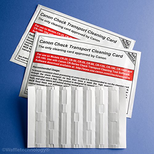 Cleaning Cards for Canon CR-Series Check Scanners (30)