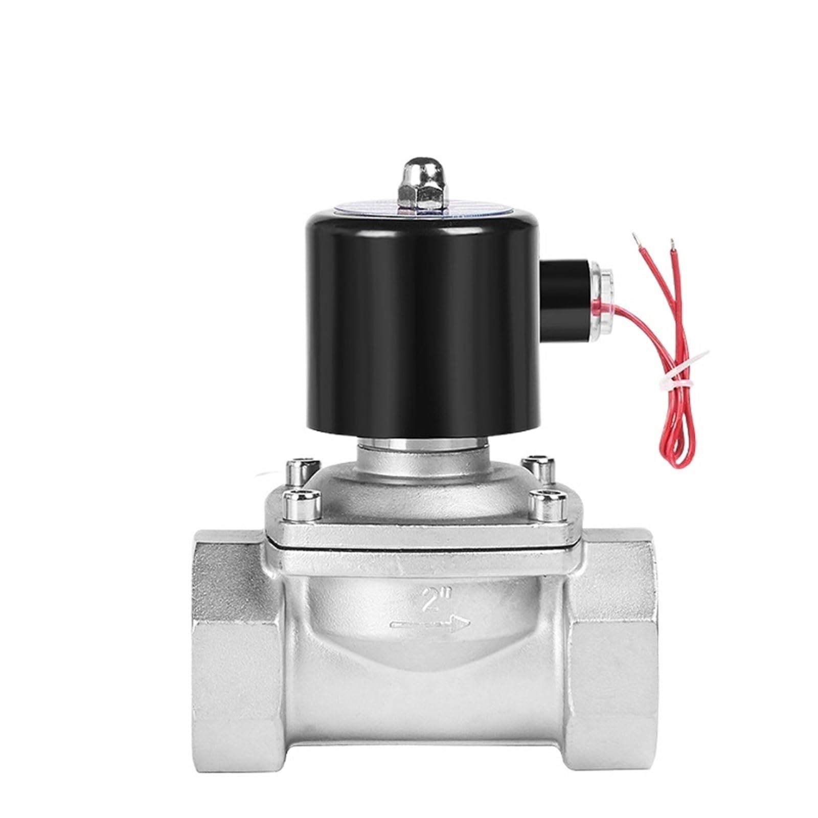 Moevgridr 2 Dn50 Normally Closed 304 Stainless Steel Solenoid Valve(G_380vac_epdm-Seal)