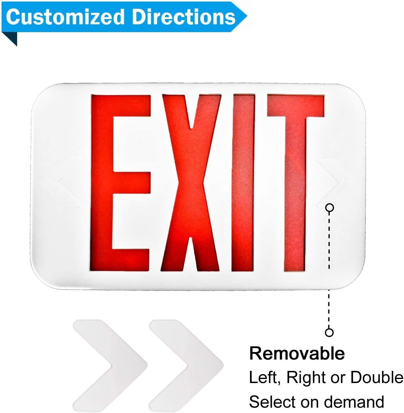 Exclusive SPECTSUN 8 PACK LED Exit Emergency Light Combo with Battery Backup-US Standard Commercial Corded Emergency Exit Sign Lights for Home Power Failure,UL 924 Certified (8 EZCTEU2RWEM) 80% Off Discount SPECTSUN 8 PACK LED Exit Emergency Light Combo with Battery Backup-US Standard Commercial Corded Emergency Exit Sign Lights for Home Power Failure,UL 924 Certified (8 EZCTEU2RWEM)