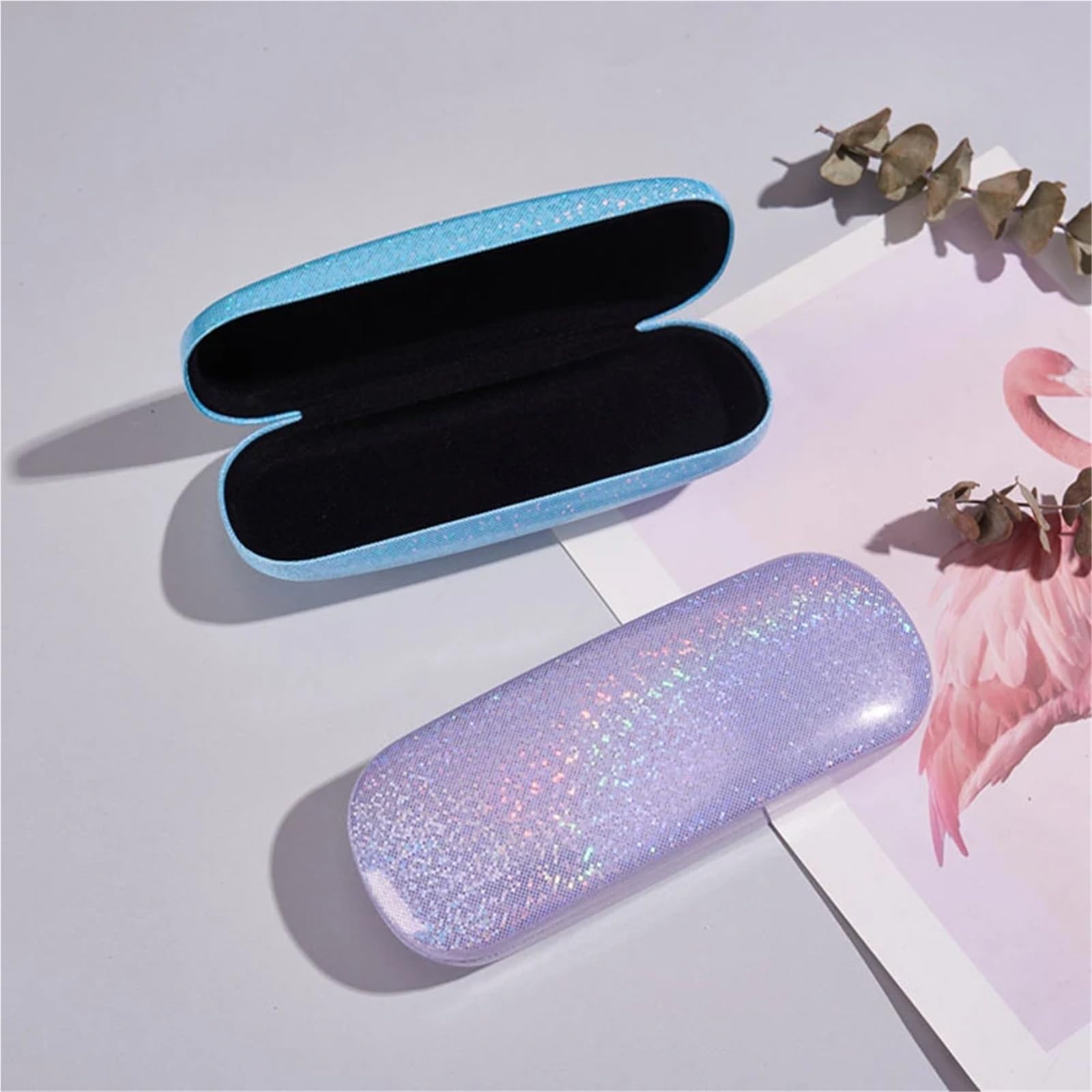 2 uds estuche for gafas caja for estudiantes niñas de sol contenedores almacenamiento for mujeres Para Mujer