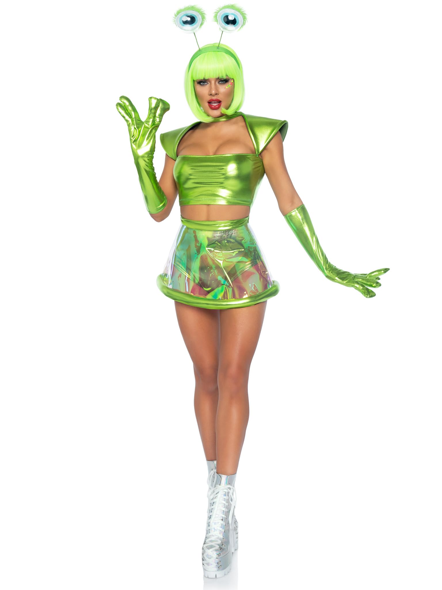 Leg Avenue 12602 87067 Carnival Costume, Theme Party, green, M (taglia italiana 42)